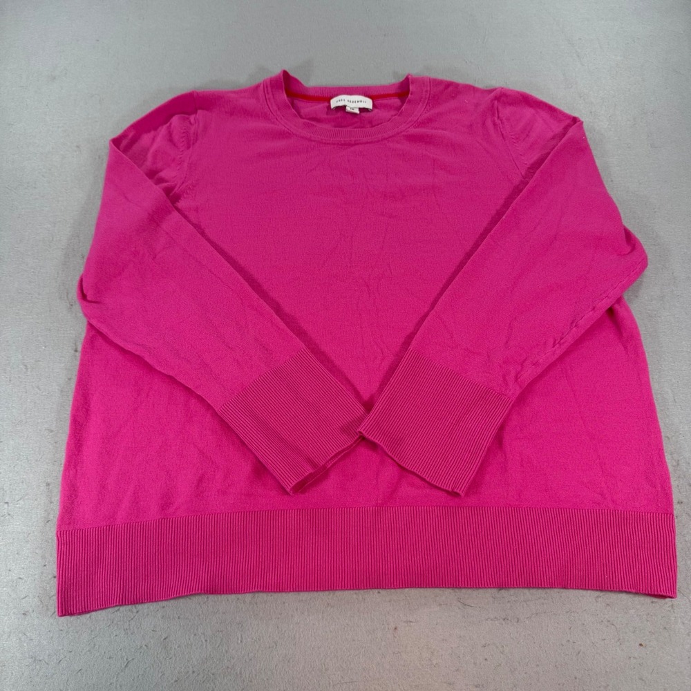 Free Assembly Hot Pink Crewneck Sweater XXL Soft Knit Pullover